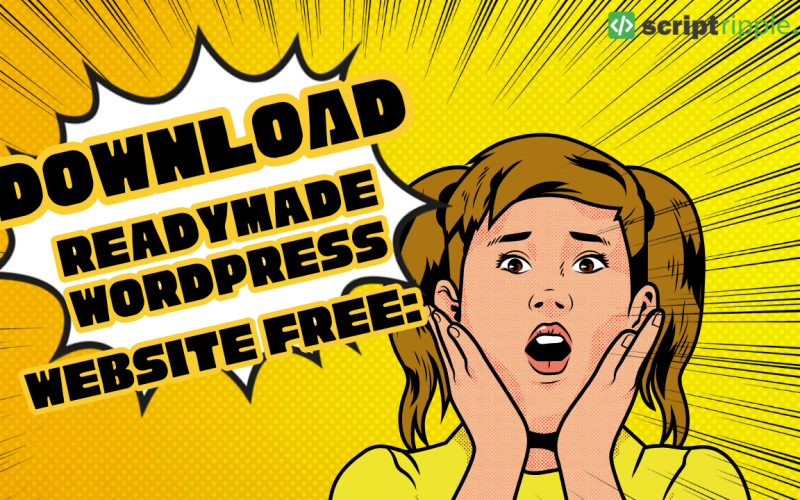 Download Readymade WordPress Website Free