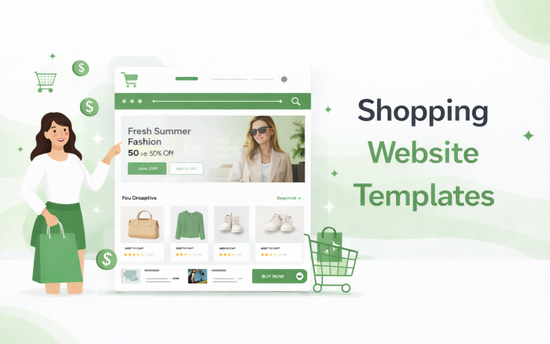 Shopping Website Template