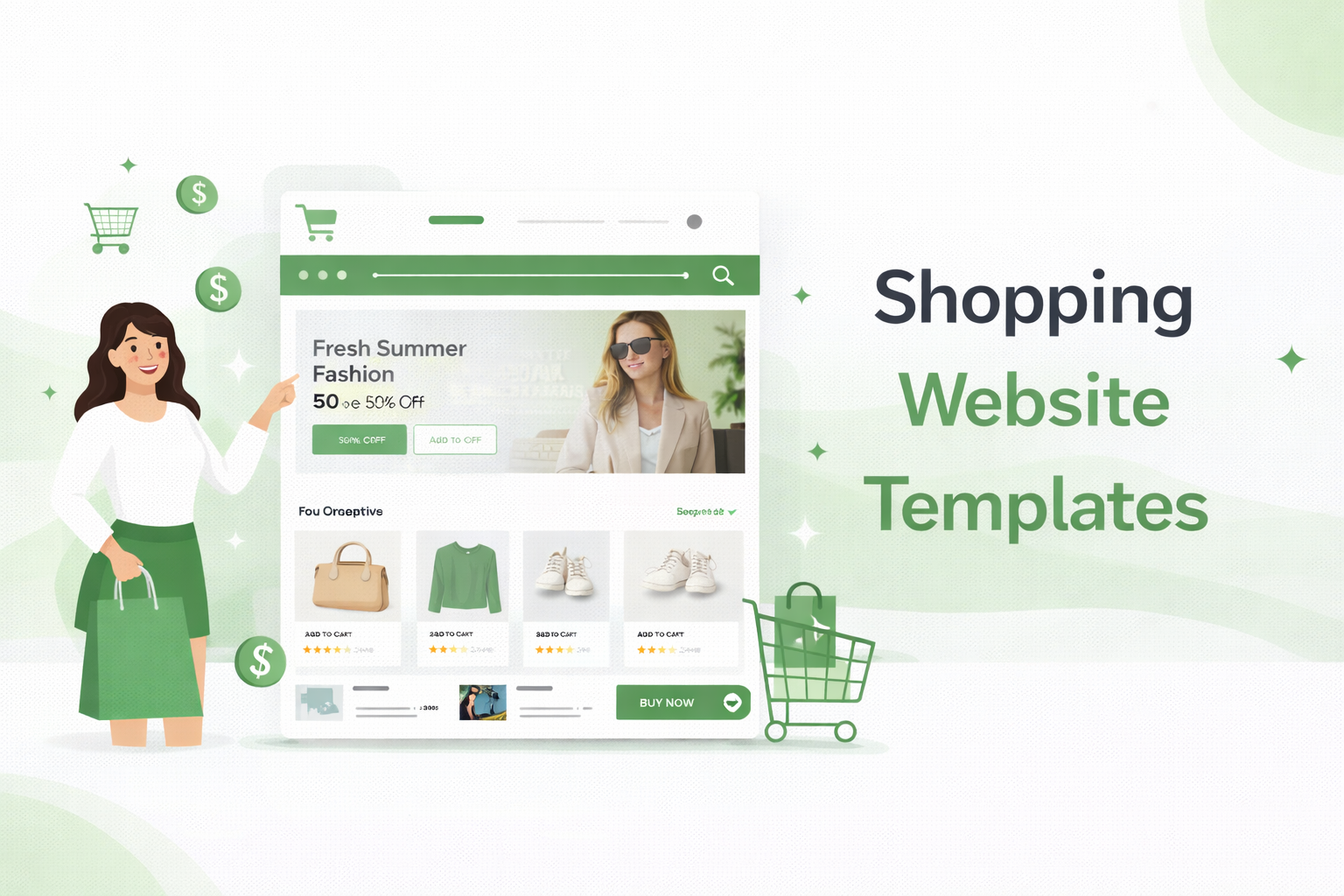 Shopping Website Template