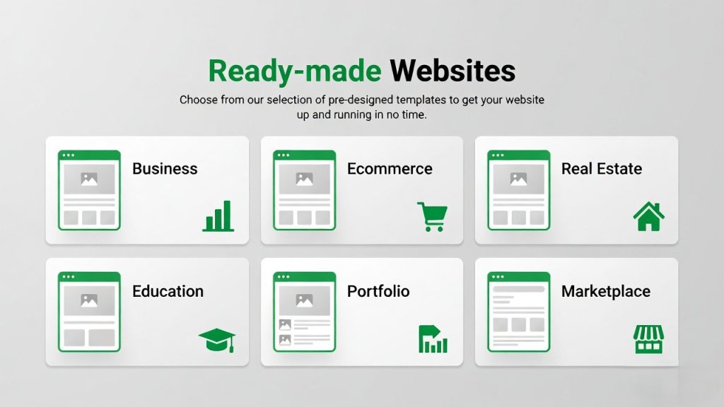 free website source code, ready-made website template
