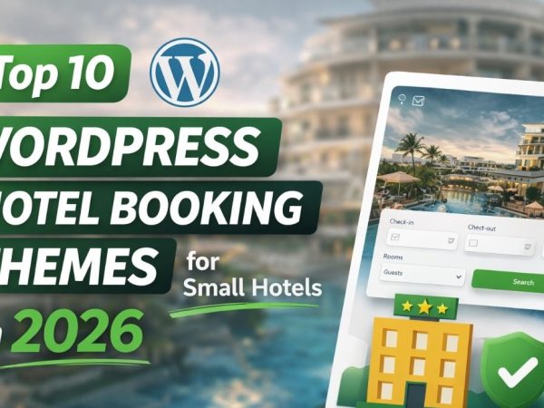 Top 10 WordPress Hotel Booking Themes for Small Hotels in 2026