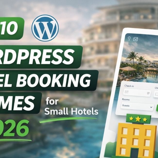 Top 10 WordPress Hotel Booking Themes for Small Hotels in 2026
