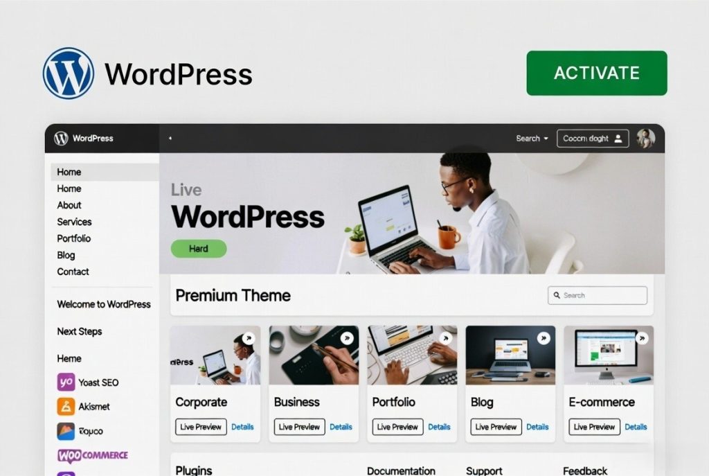 WordPress themes 2026