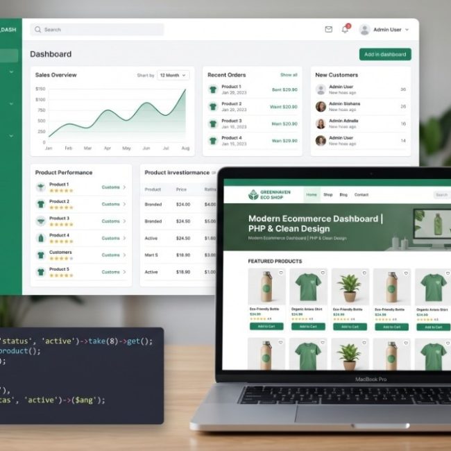 free PHP script for ecommerce website