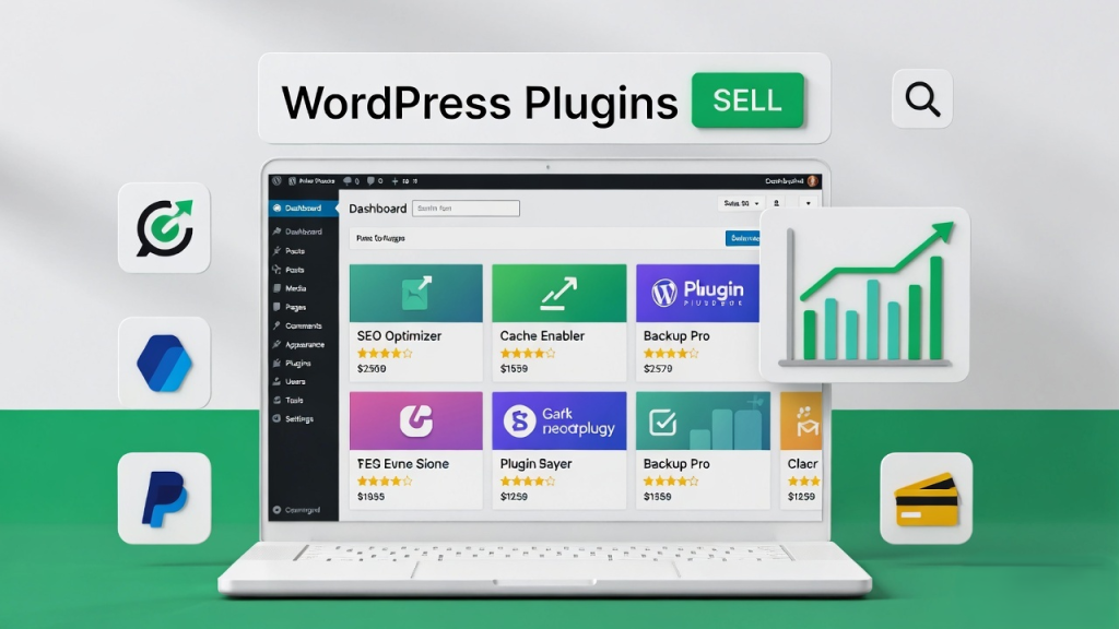 sell wordpress plugins online