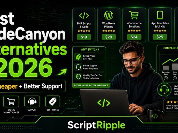 Best CodeCanyon Alternatives in 2026