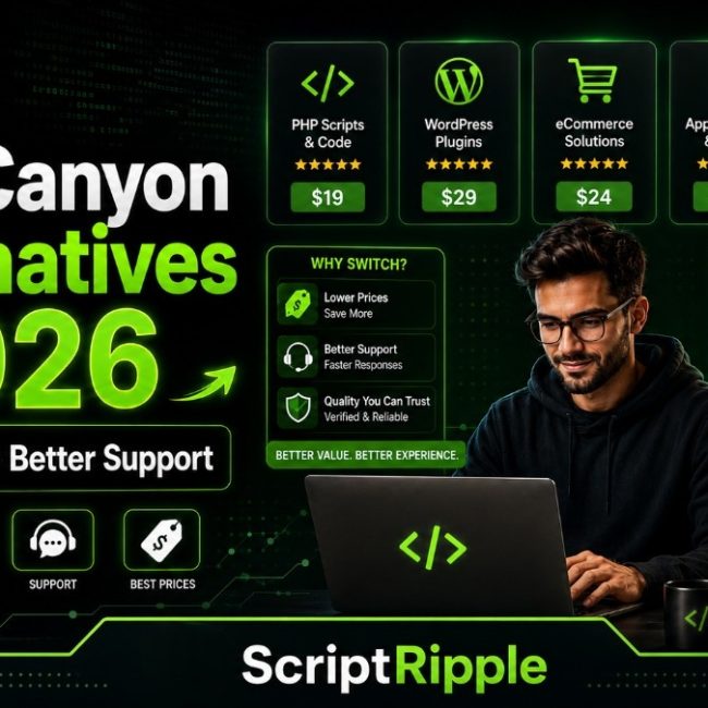 Best CodeCanyon Alternatives in 2026