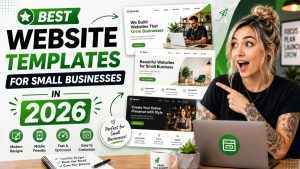 Best Website Templates for Small Businesses in 2026