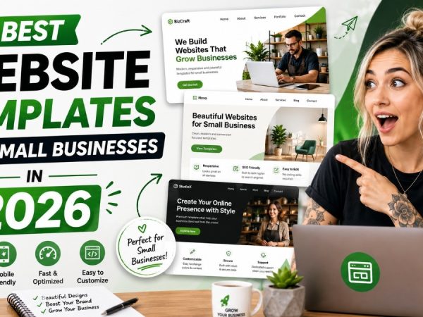 Best Website Templates for Small Businesses in 2026